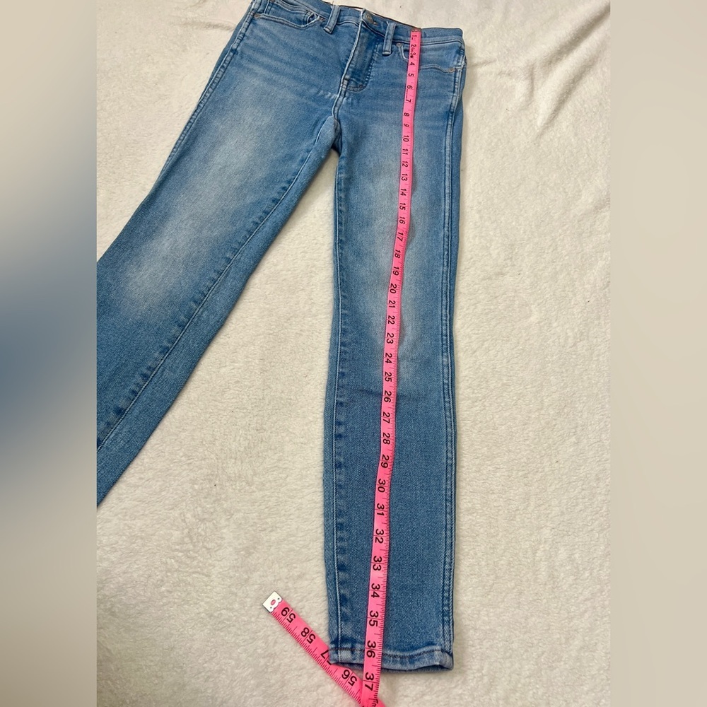 Madewell 10" High Rise Skinny Crop Jean - Size 25 - Picture 12 of 15